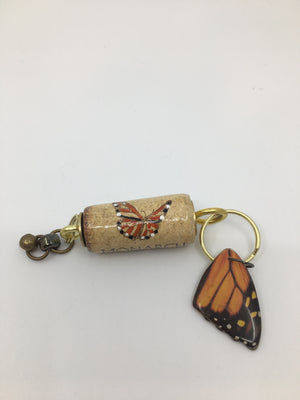 Butterfly key chain